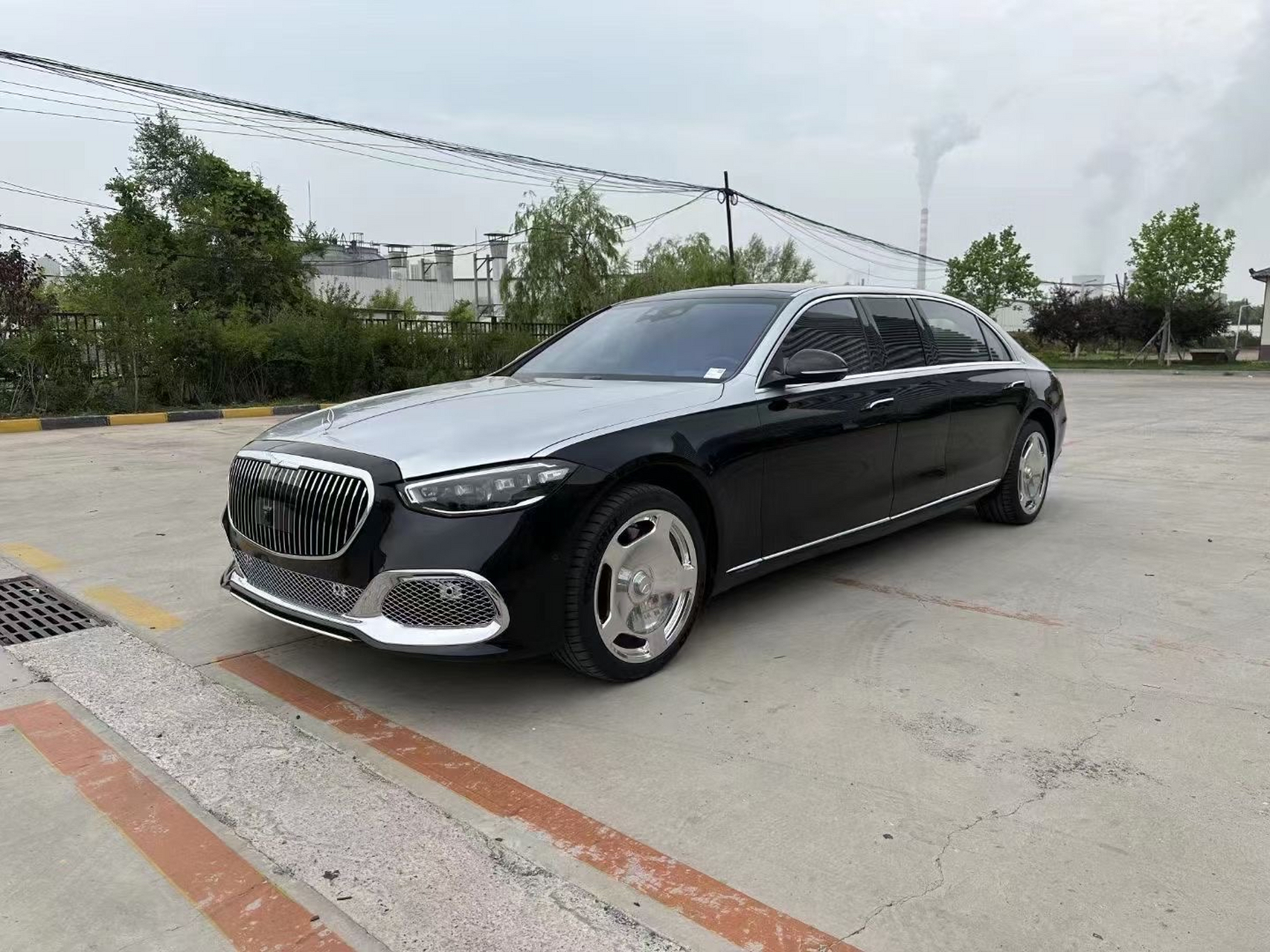 国六排放奔驰s500加长5.98米