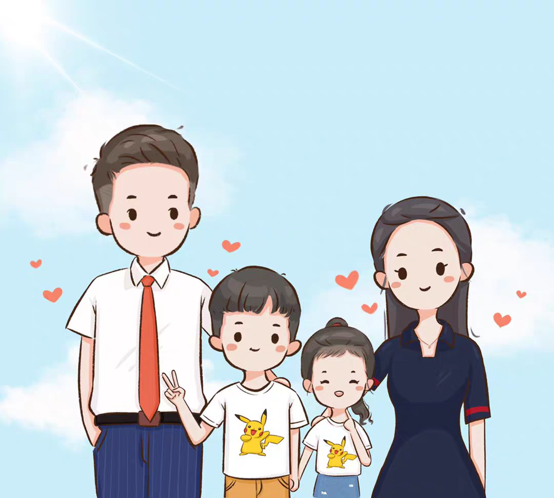 一家人卡通头像