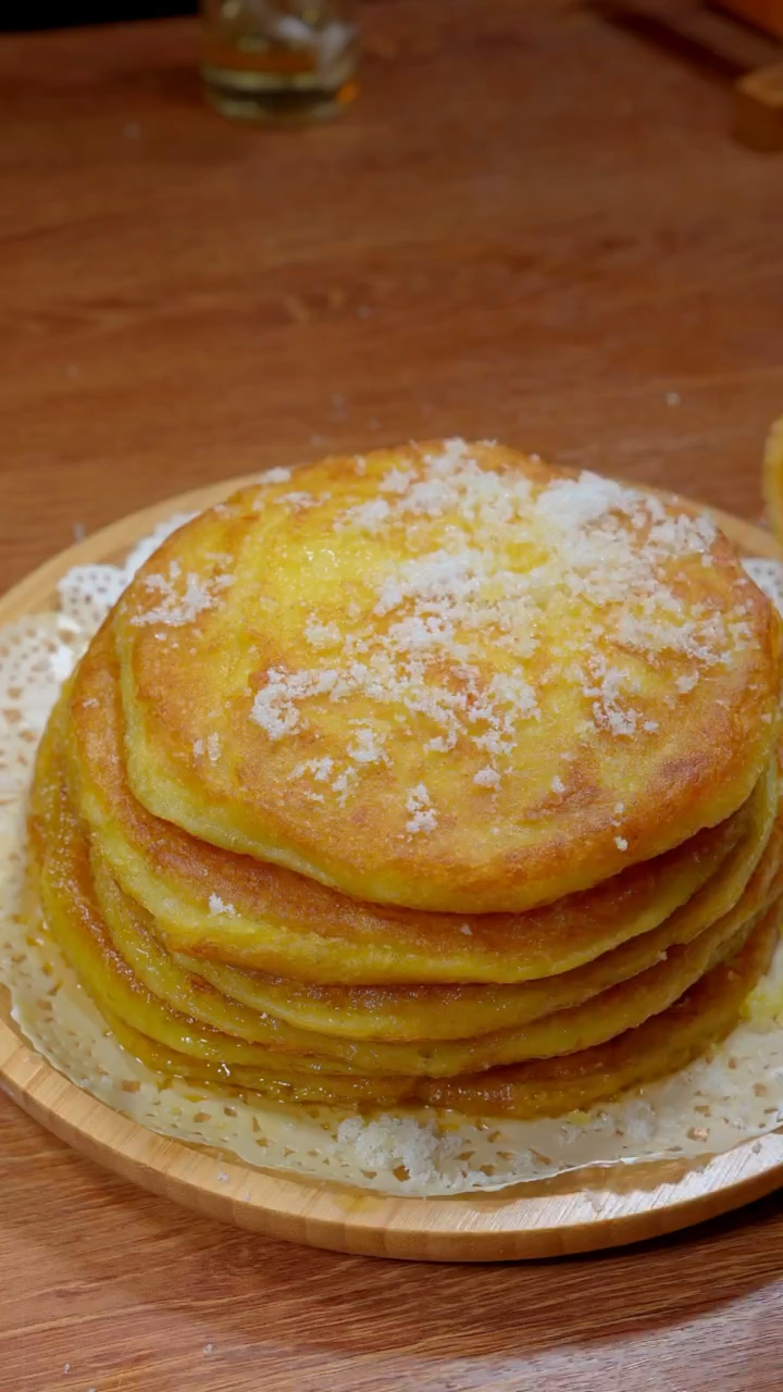 大黄米面饼香香糯糯太好吃了-度小视