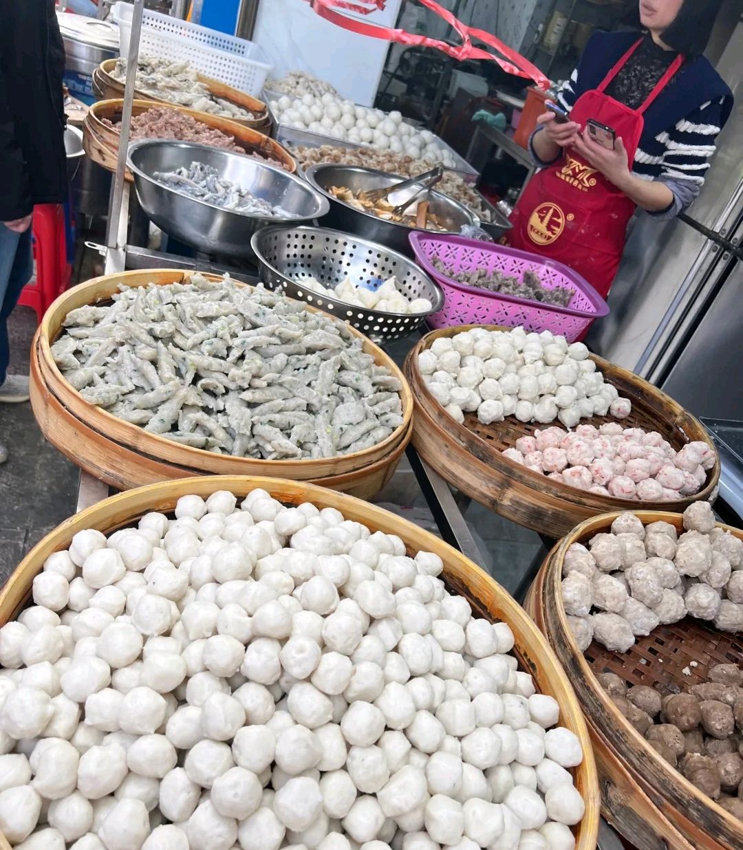 福州老牌鱼丸店,坐稳仓山一哥位置,据说老板靠鱼丸年入过百万