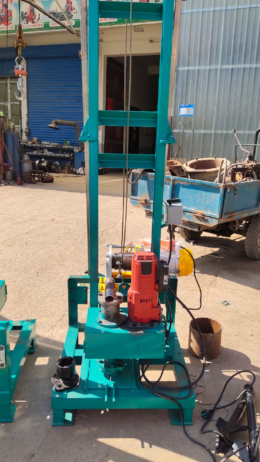 家用小型打井机,可开口径820公分,深度50米,一款民用小口径钻机-度小