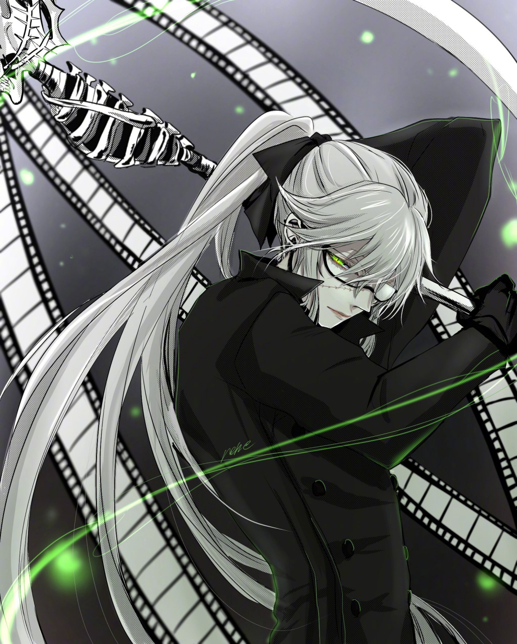 黑执事# 绝美葬仪屋[awsl] 冥籍番号136649 twi.