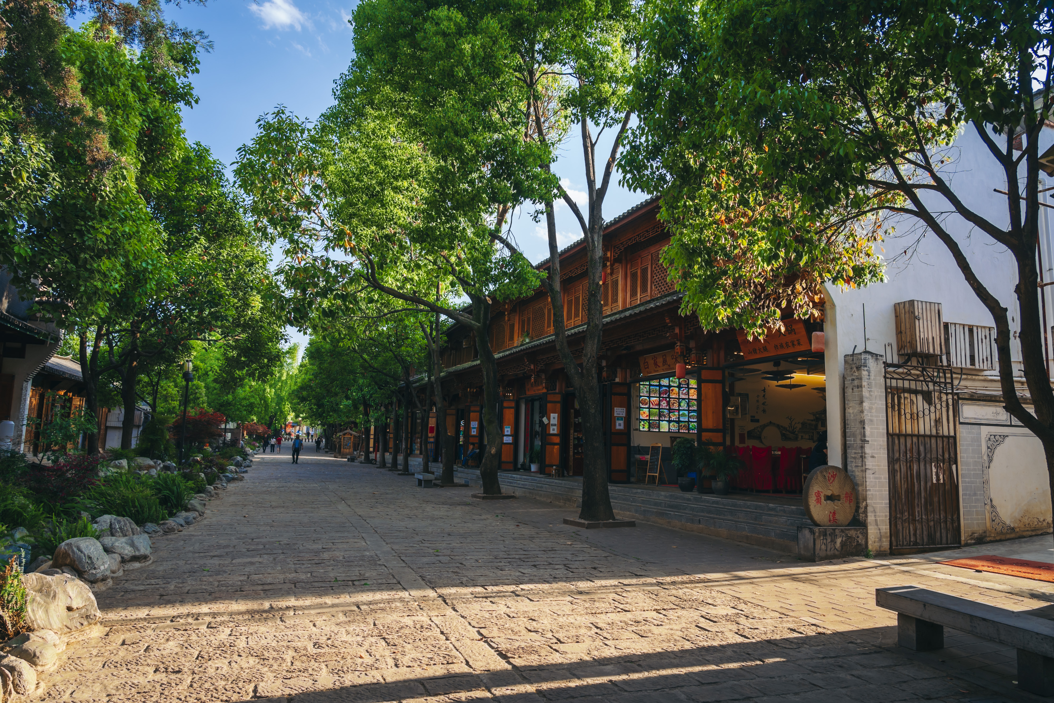 沙溪古镇背景图图片