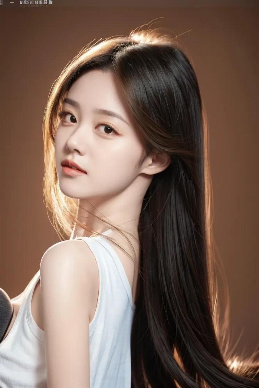 美女长发及腰,美少女逆光人像摄影写真#好物推荐# #美女# #养眼美女