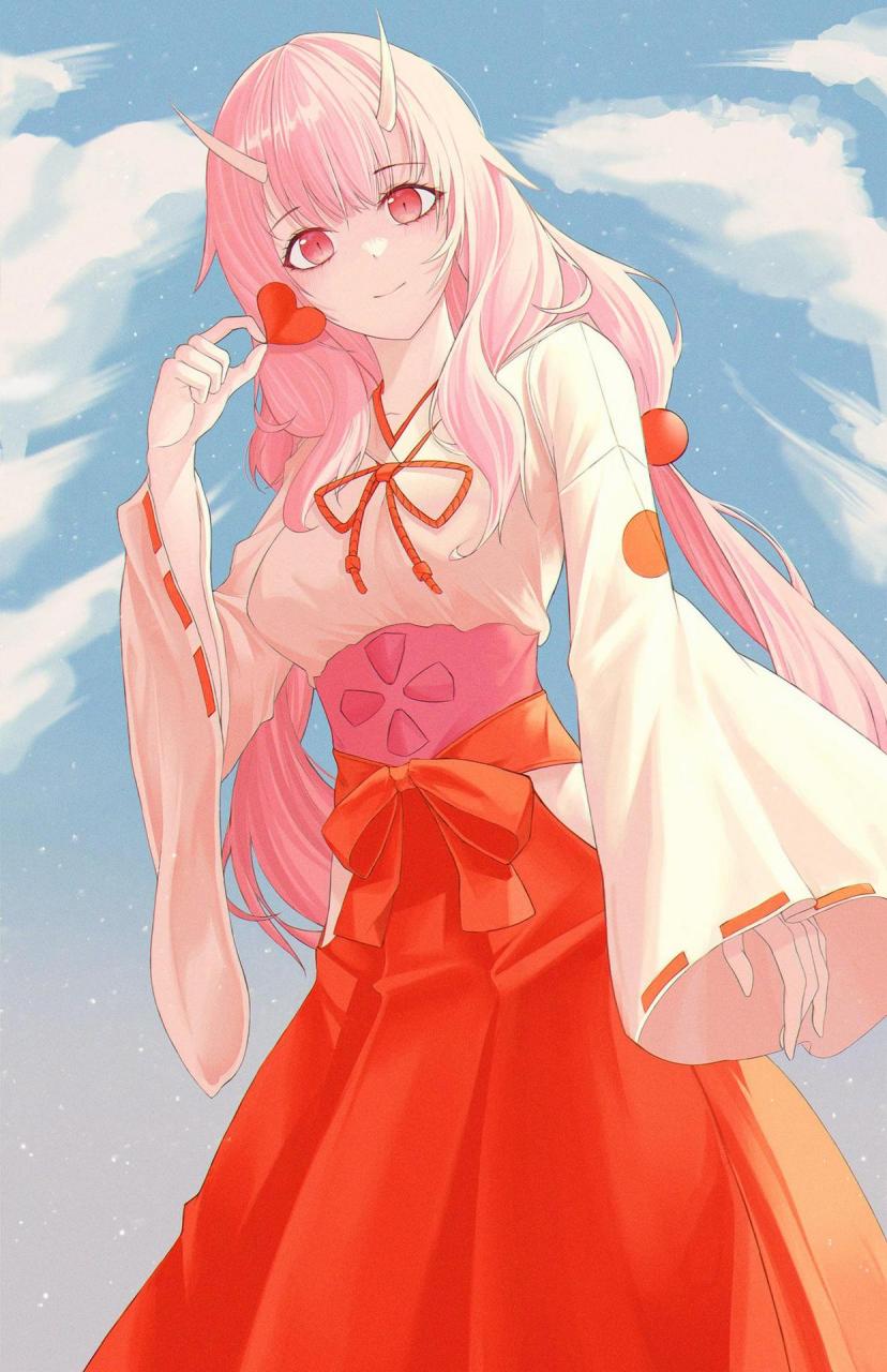 鬼姬朱菜 #acgn雨梦# 画师:moly