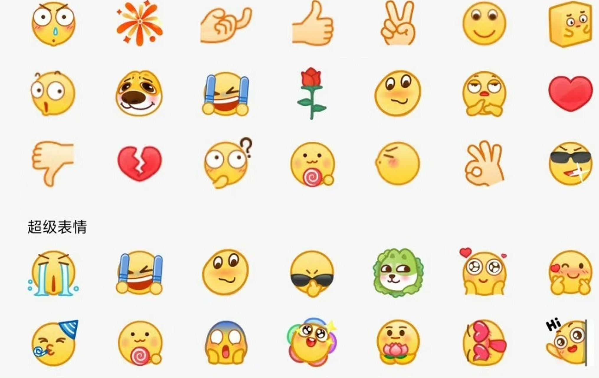 qq更新了之后的表情好恶心 ​