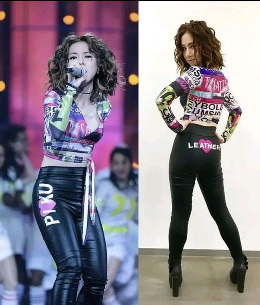 有一次,演唱会开场前,身穿紧身皮裤的邓紫棋突然尿急,想要上厕所,经纪