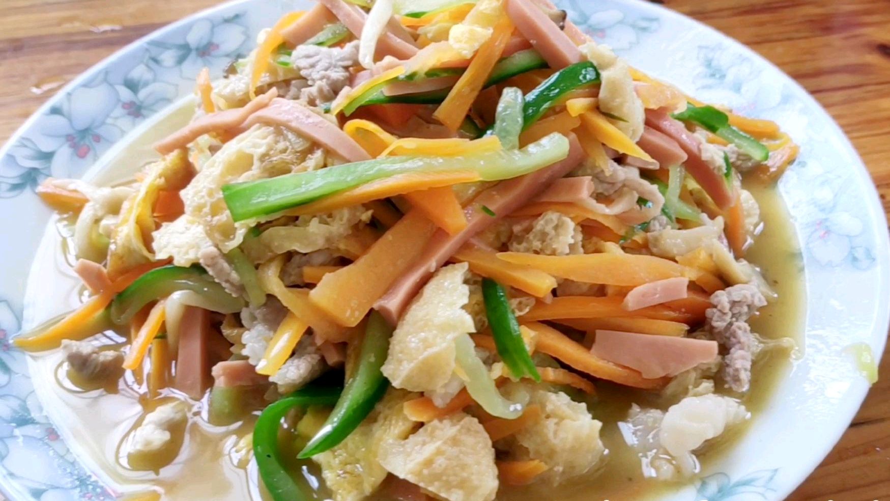 湖南名菜“墨鱼丝”太好吃,你吃过吗?