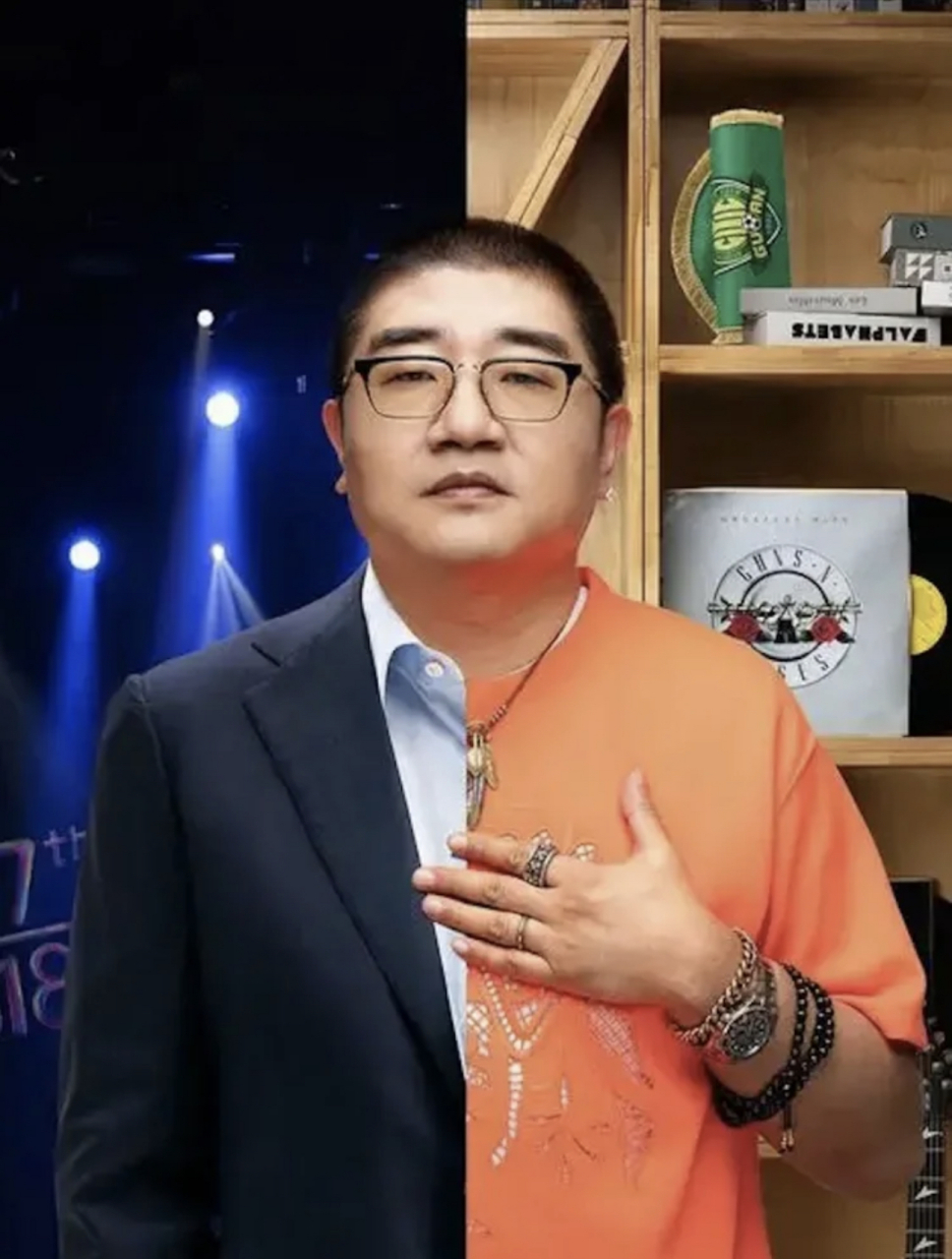 再见,#徐雷# ,敢钉耳钉纹身的时尚大佬.