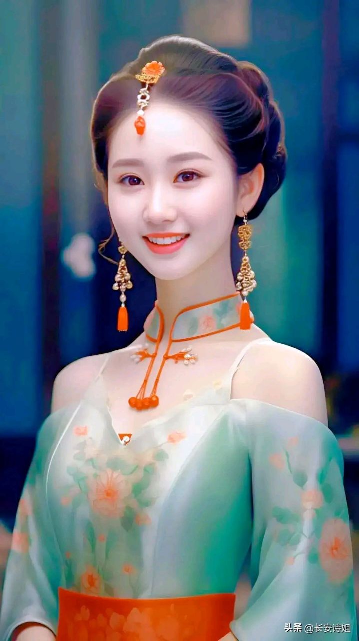 ai图诗画推荐# 《古朴典雅》  古典美女照,犹有花枝俏.