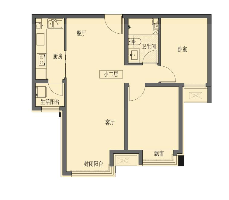 康营4期户型图图片