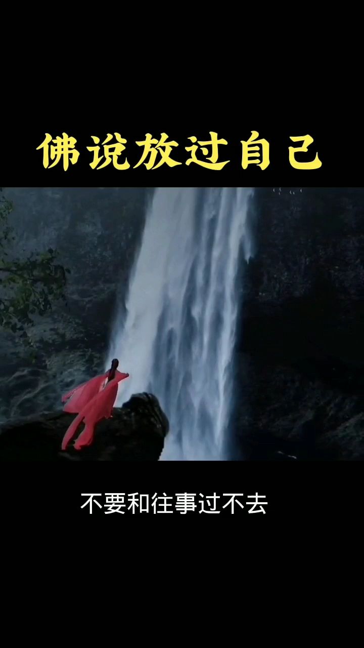 佛说这个世界最好的放生方式就是放过自己