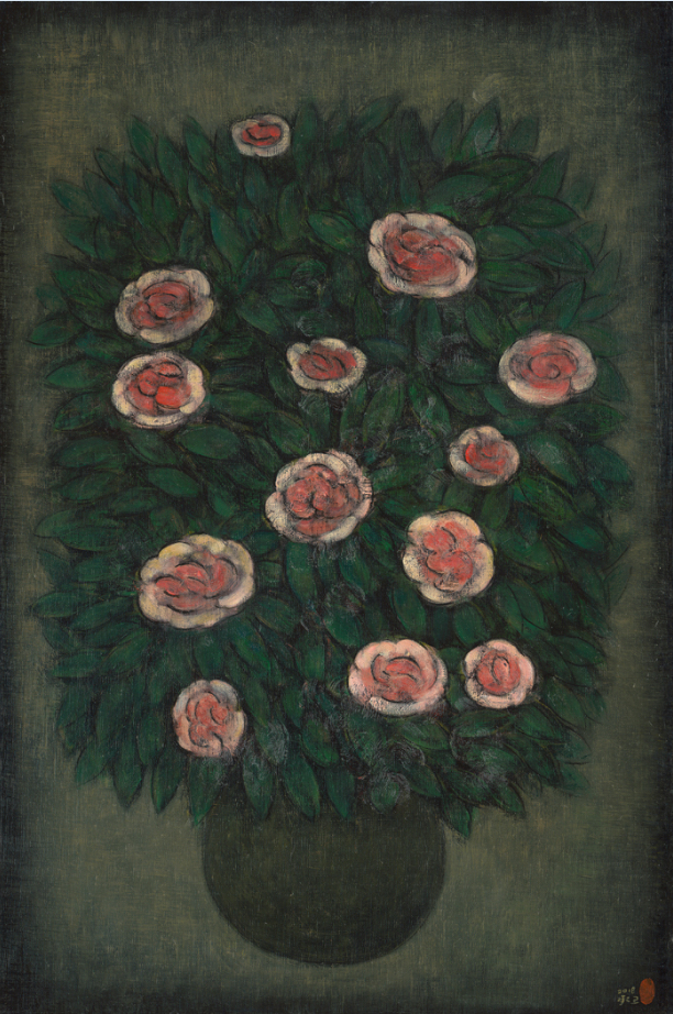 陈承卫的花卉系列生命之花油画