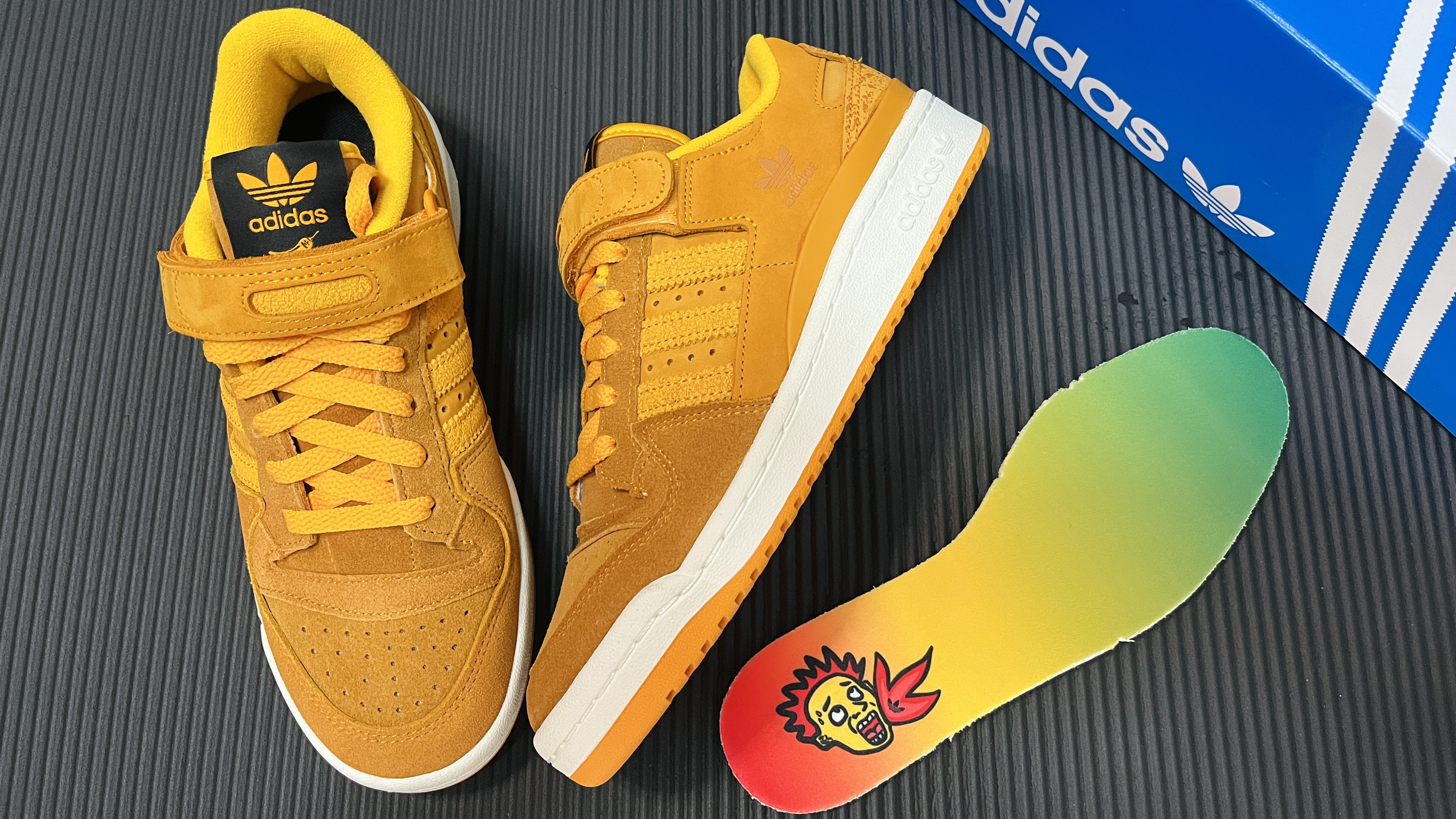 Adidas Forum84 Low 辣味主题-黄灯笼椒配色 开箱讲解