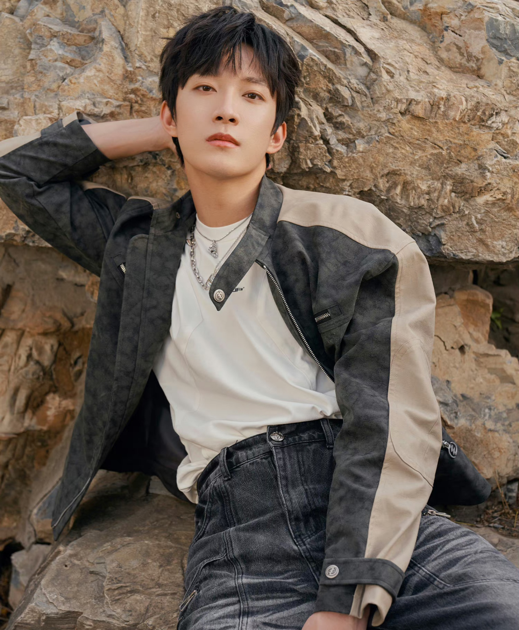 明星穿搭# #曹恩齐# #男神# 是浅甜浅甜的仙子曹恩齐啊