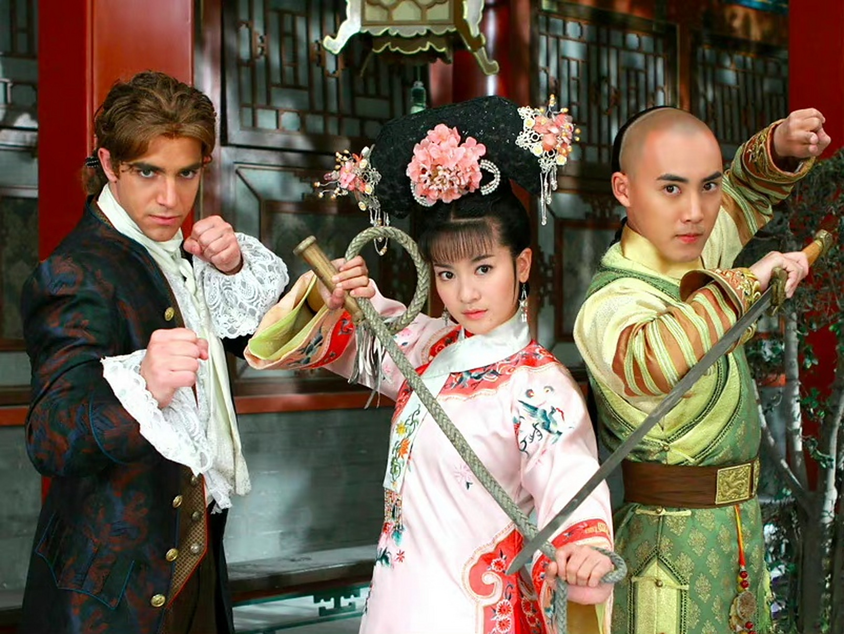 《新还珠格格》"班杰明"扮演者与男友于上月在纽约完婚,近日他在社交