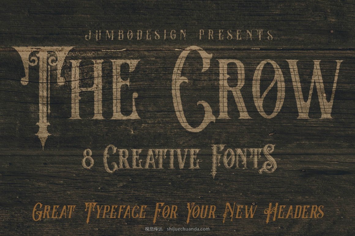 The Crow - Vintage Style Font-3.jpg