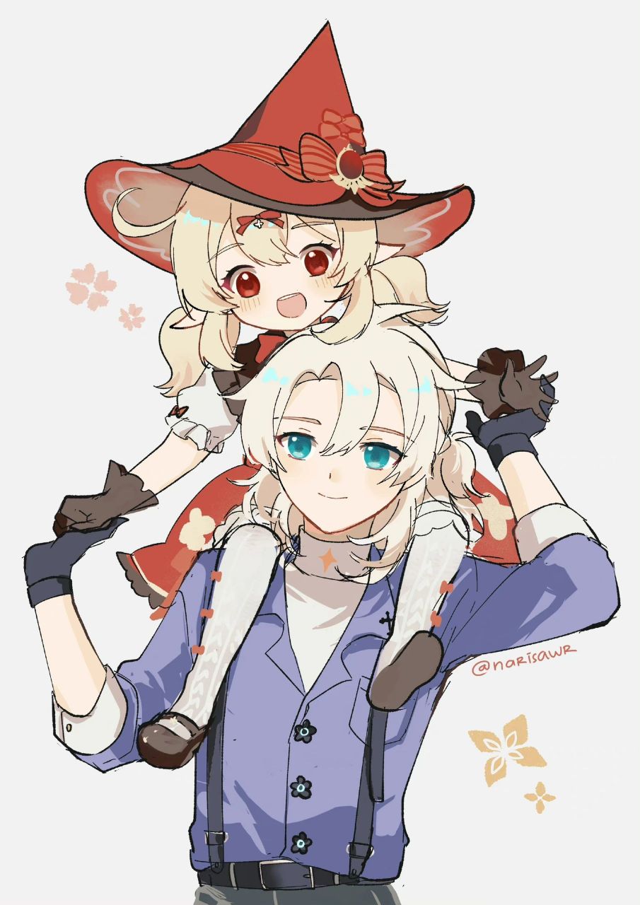 「阿贝多&可莉」77157715 作者:narisawr