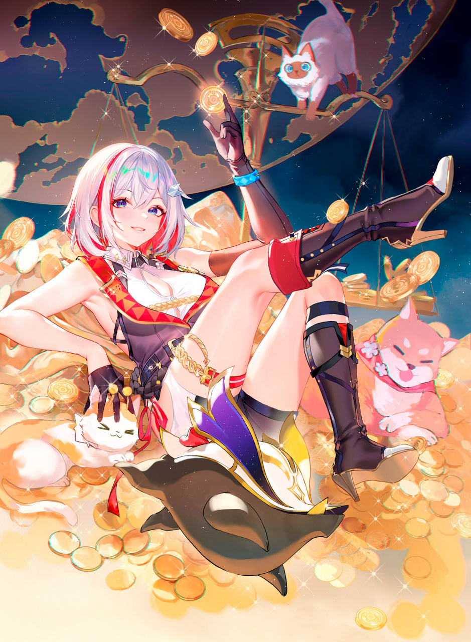 《崩坏:星穹铁道》托帕同人图分享,图师:原子dan.喜欢就点个赞吧!