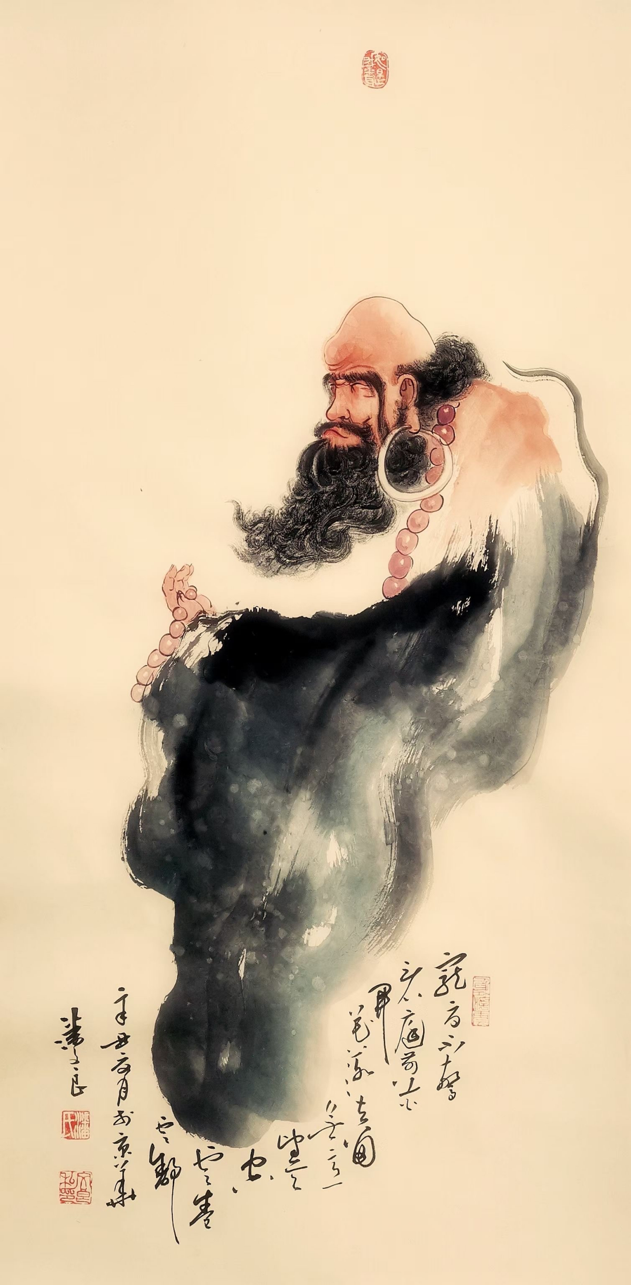 潘文良写意花鸟画和殿堂画家韩书阁山水画作品集