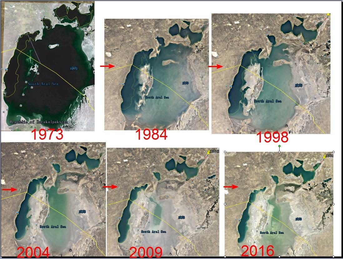 50年消失6万平方公里,相当于一个宁夏的咸海,为何会不断萎缩?