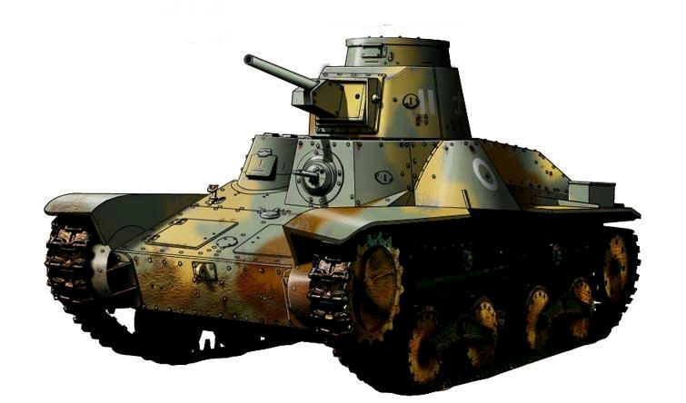 二战日本坦克图片