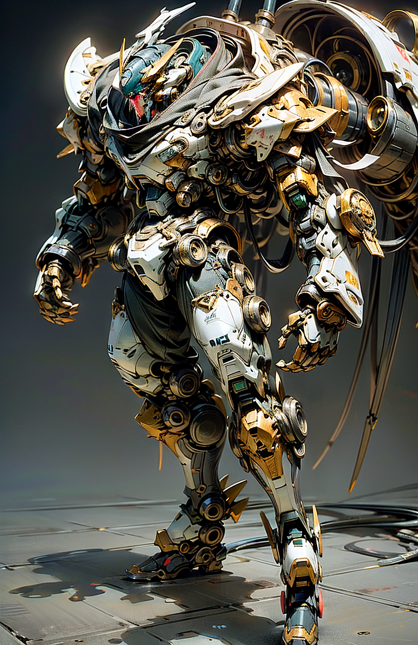 龙战甲概念探索[aigc]使用stable diffution生成.