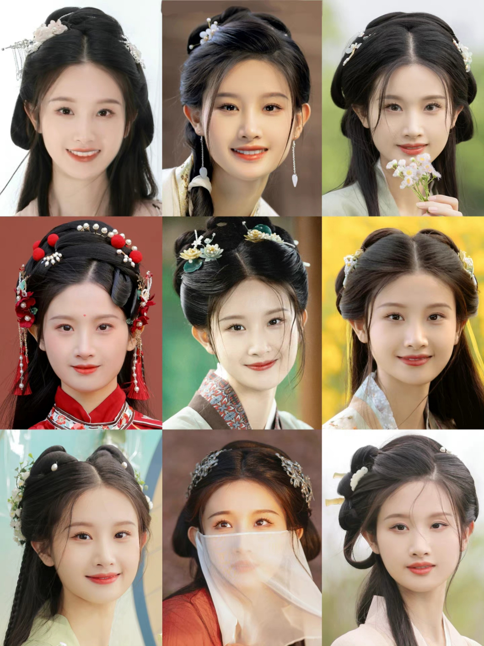 看看有没有你喜欢的发型吧#汉服