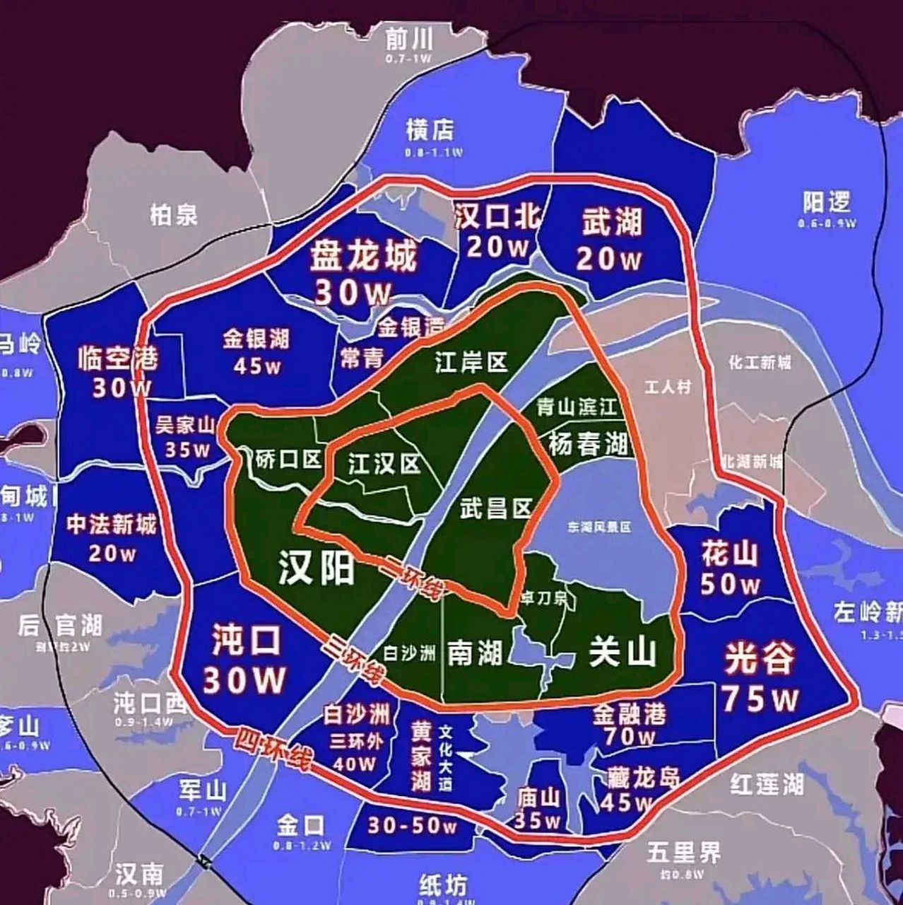 5月23日:武汉最新限购地图!