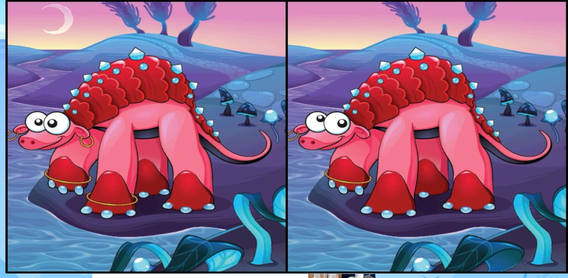 找不同,第三级,第158关,九处不同,这一关,非常好找