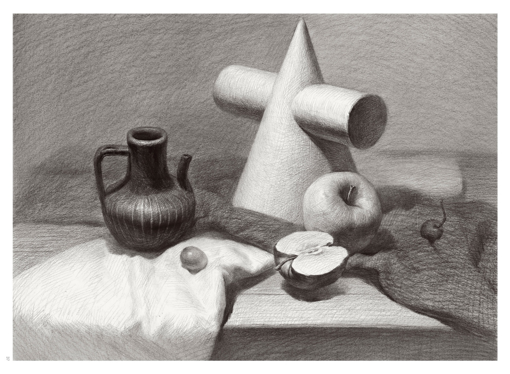 素描静物高清临摹素材分享!