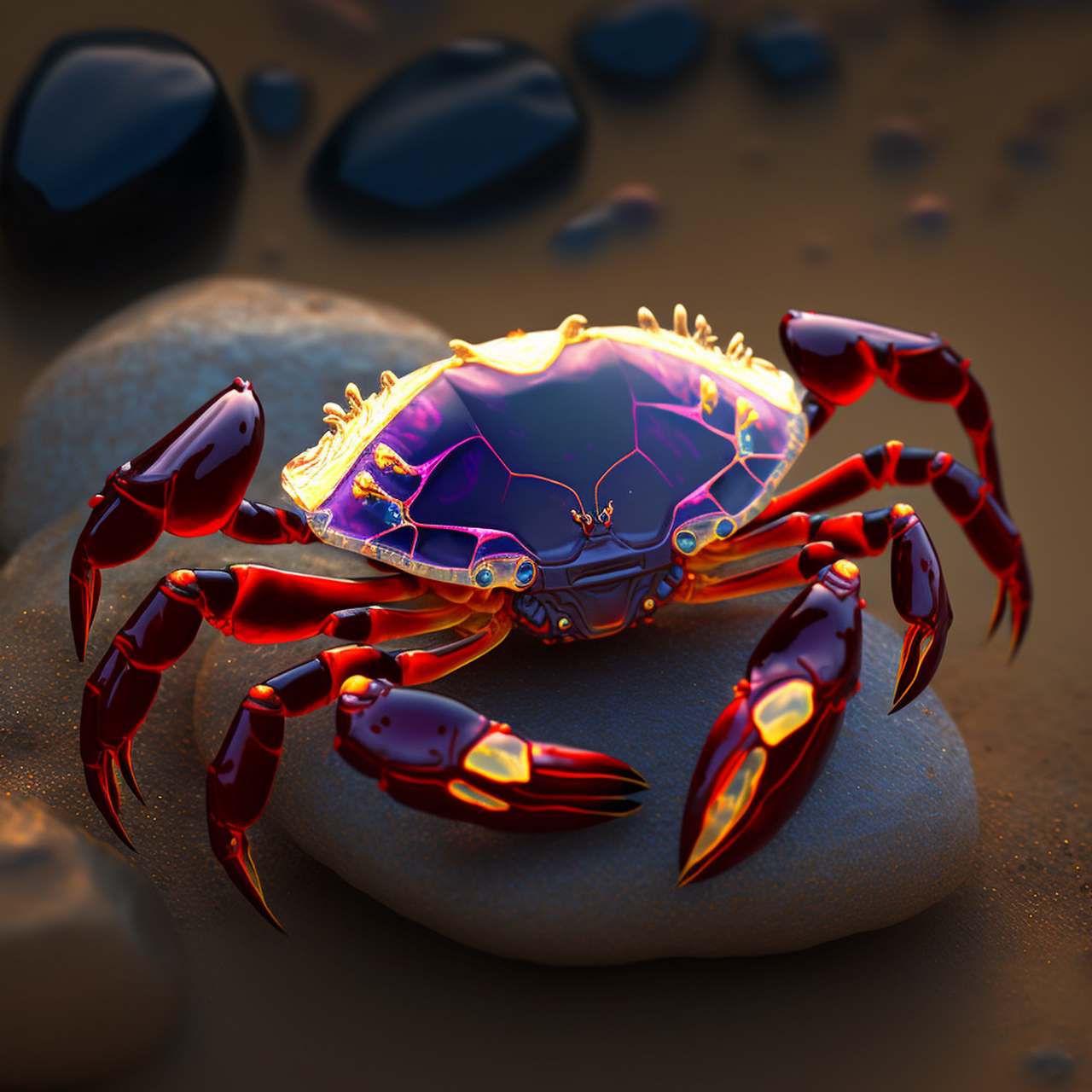 机甲螃蟹,酷炫来袭