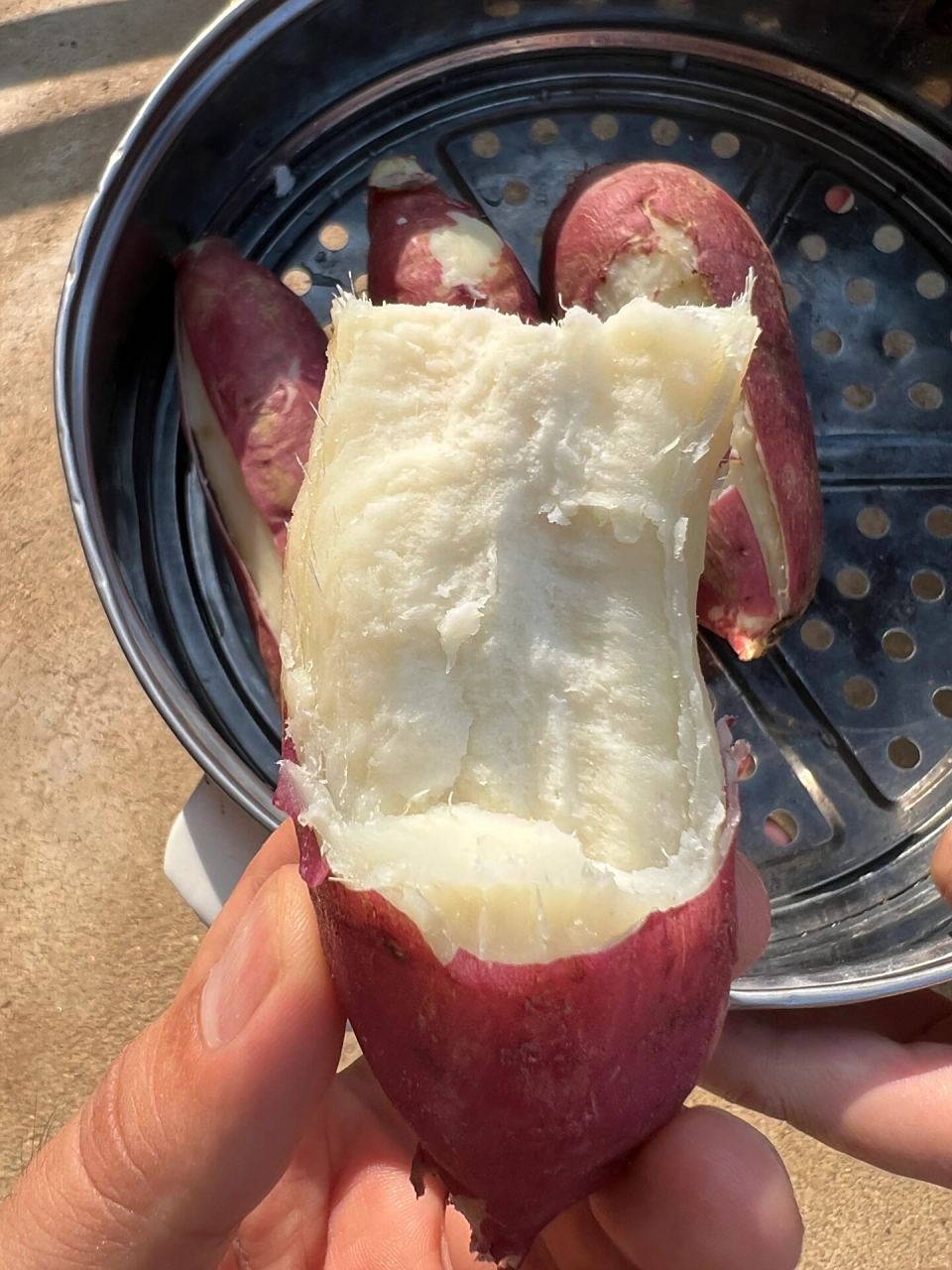 白心板栗红薯,干面粉香!