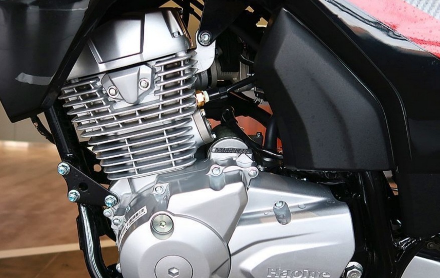 豪爵越野能力最强的一款摩托车——nk150s,配风冷150发动机