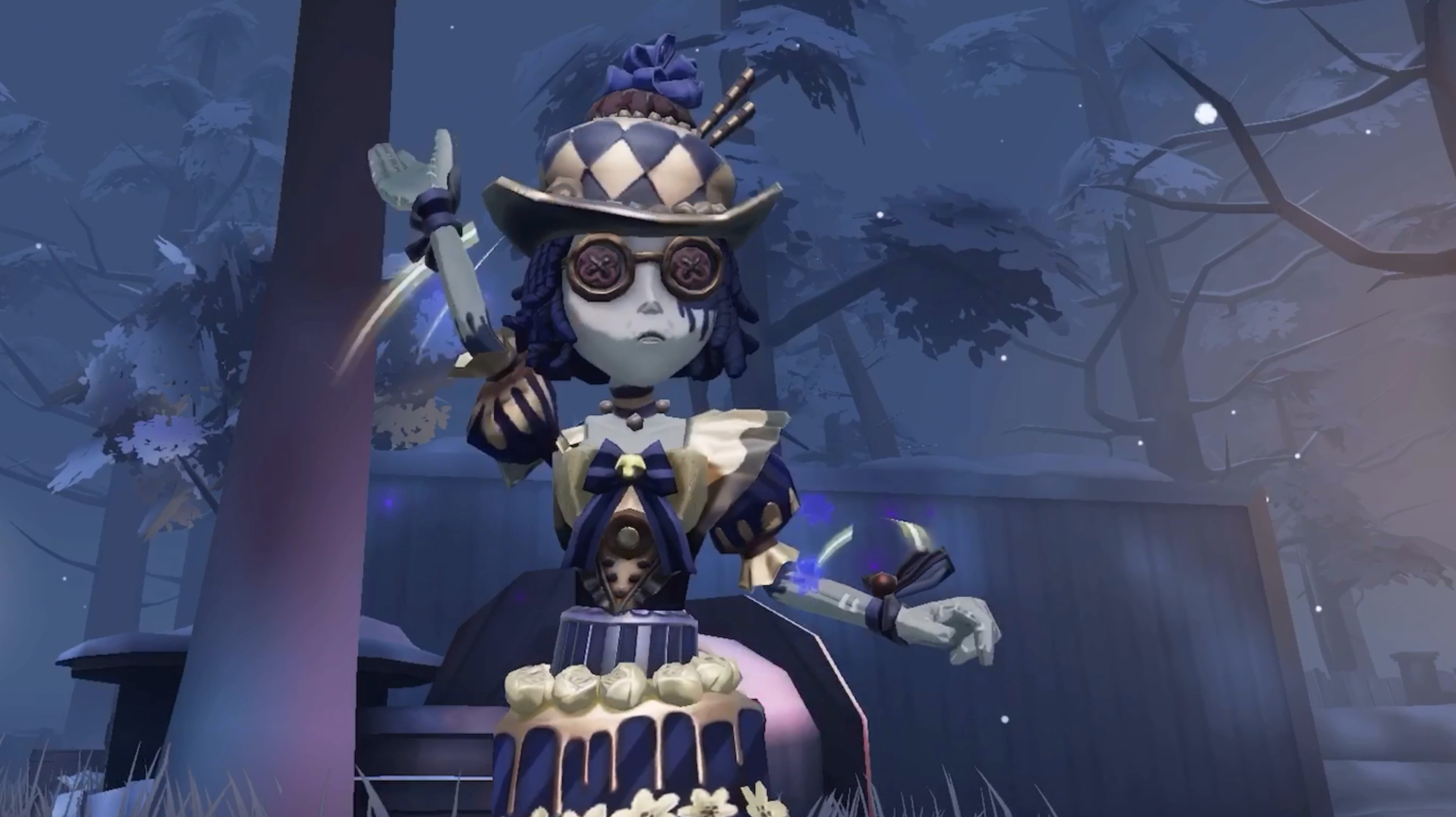 第五人格盲女暗金蛋糕素材,非粉禁用,禁二转!旋转视角原画质