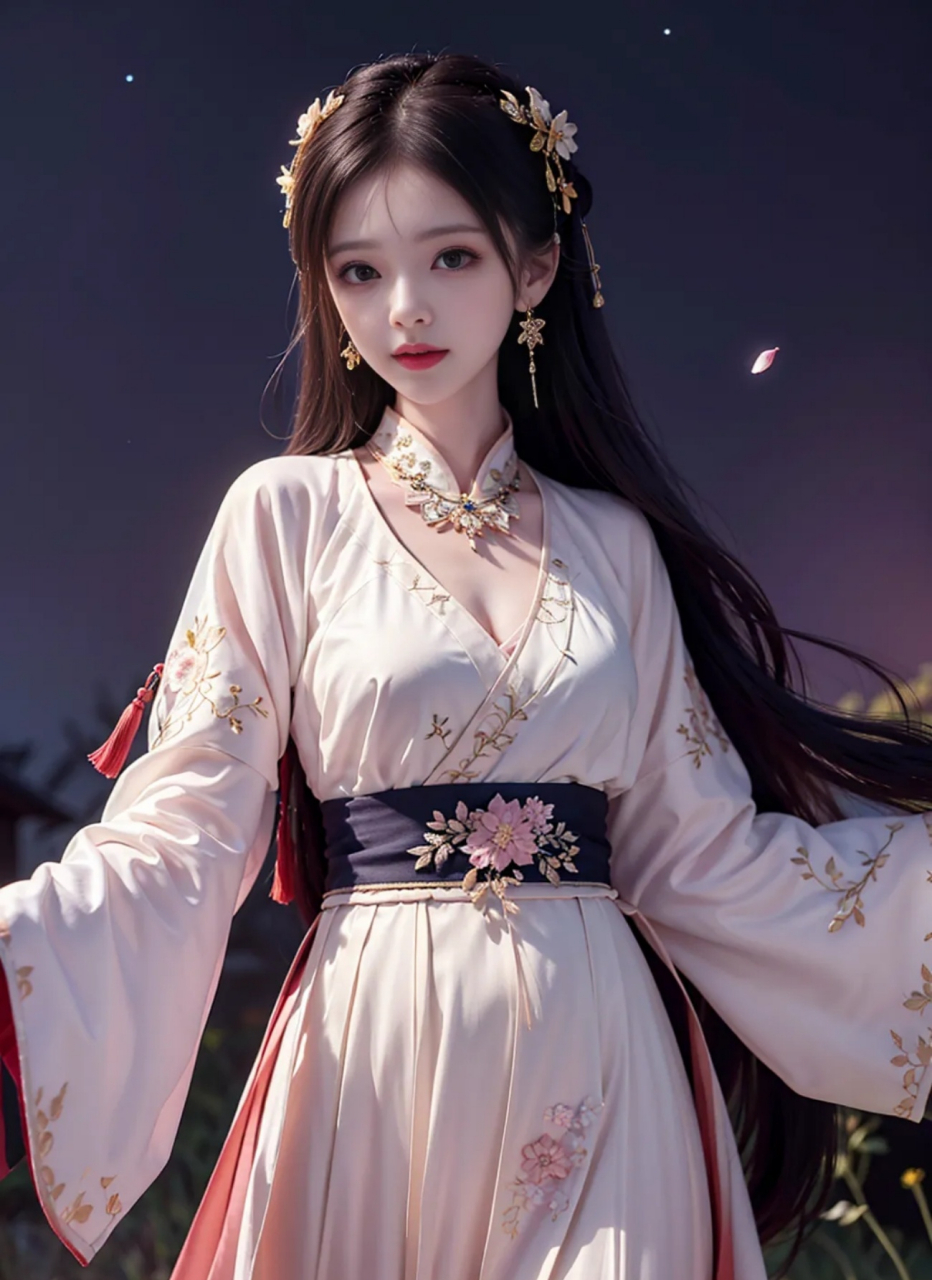 ai绘画 写实古风小姐姐 676767