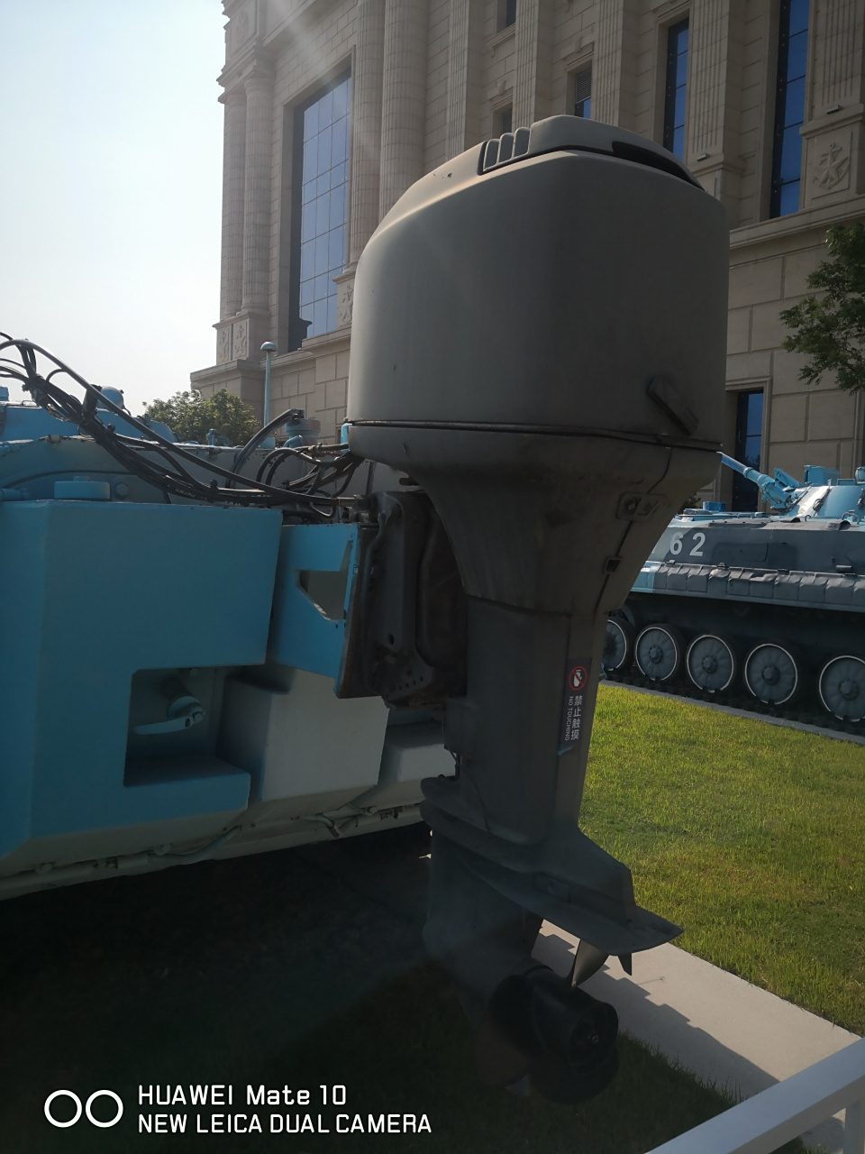 zbd86b式两栖步兵战车尾部特写