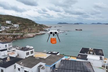 1小时山路3分钟送达！淘宝闪购开通国内首个海岛无人机航线