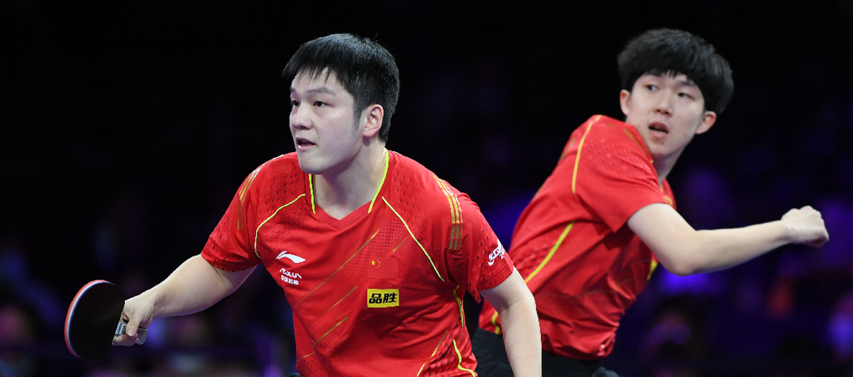 杭州亚运会乒乓球# 樊振东/王楚钦4-0伊朗组合阿拉米扬/阿拉米安  4