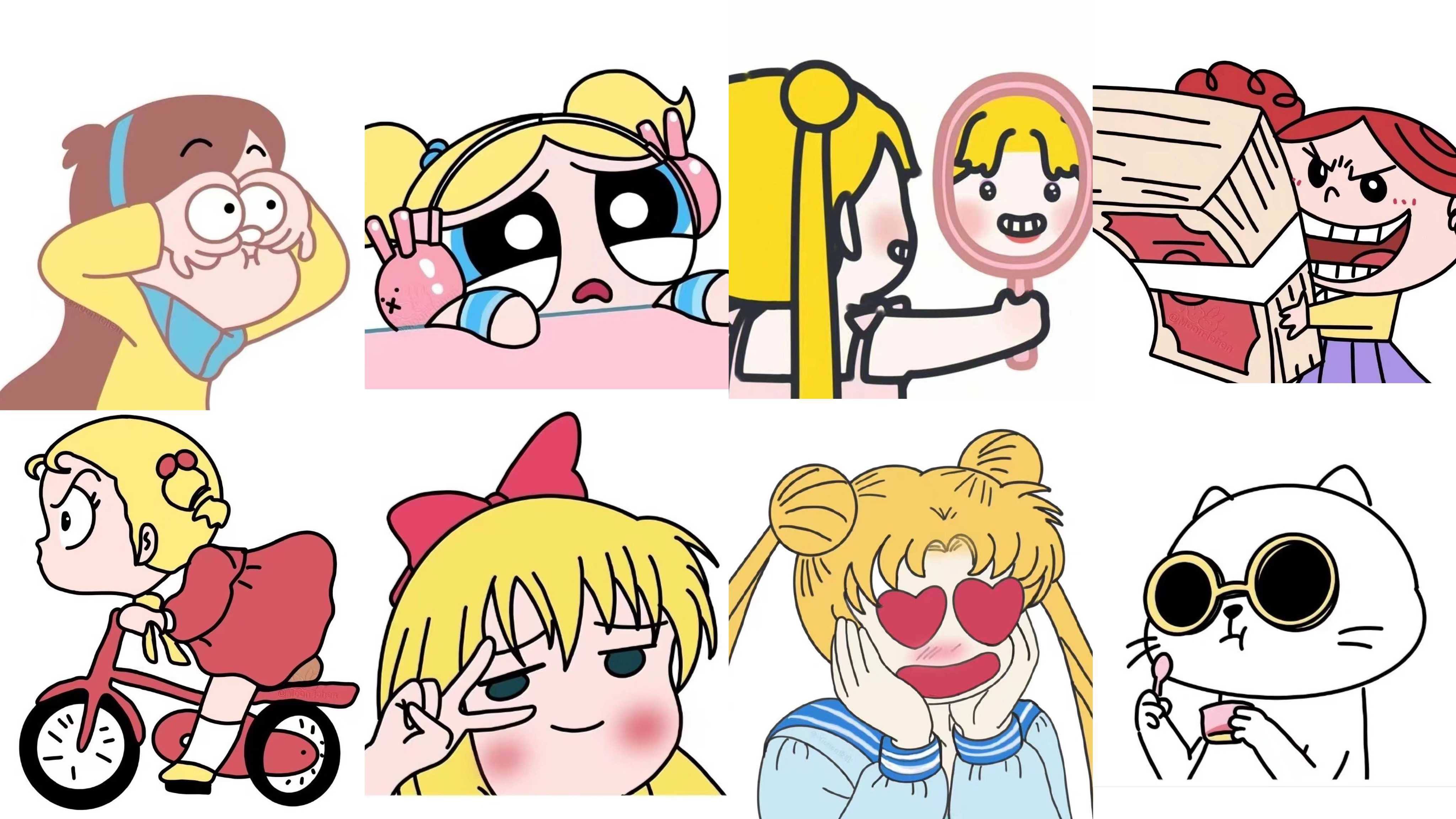 丰富一下WeChat白底头像