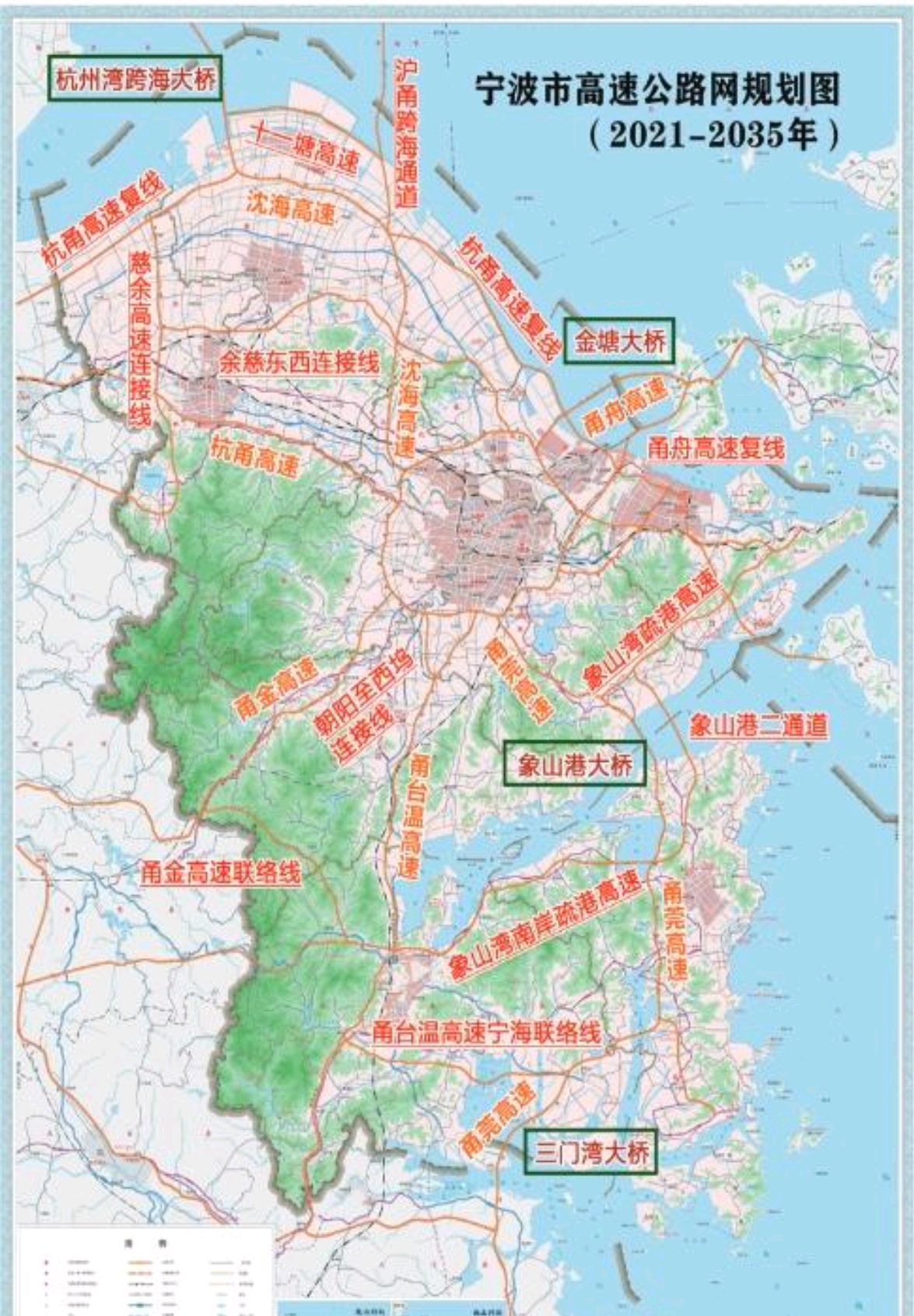 远期仍有希望?未来5年,宁波象山湾疏港高速塘溪至下陈段不会建设