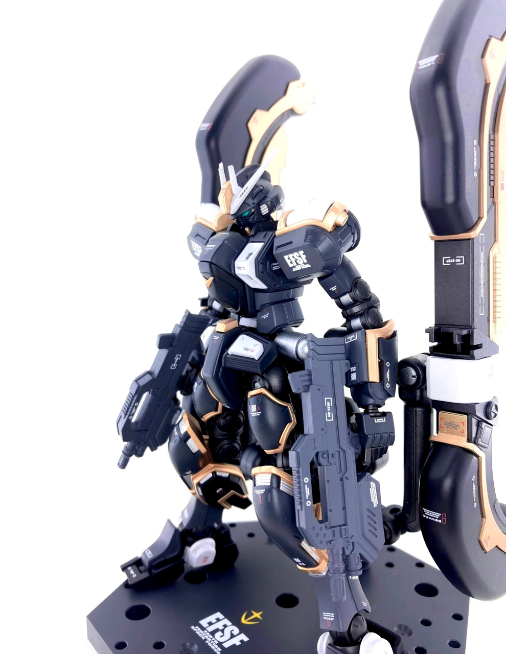 模型欣赏:hg 阿特拉斯高达,by delta box. #动漫# #模型# #高达