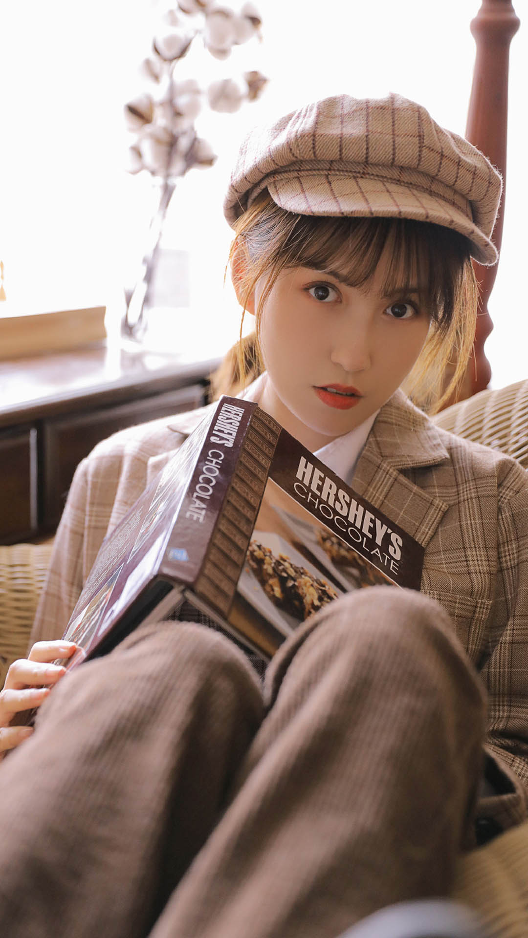 英伦风美少女带给你不一样的感受