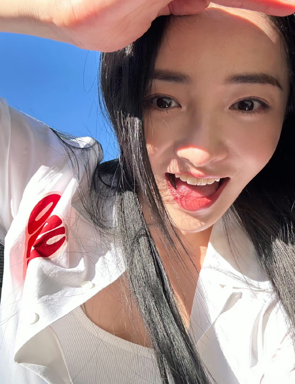 周洁琼# 笑起来好好看