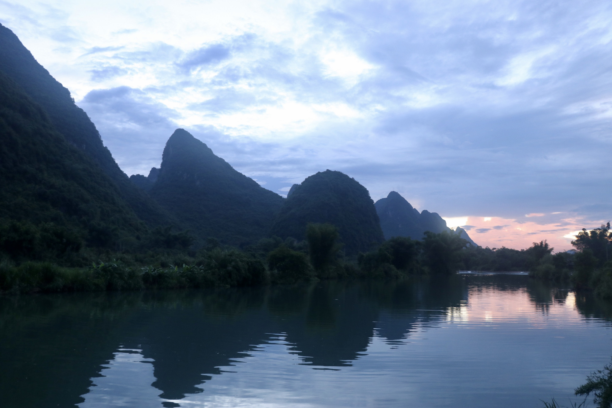 上天恩赐的山水画卷