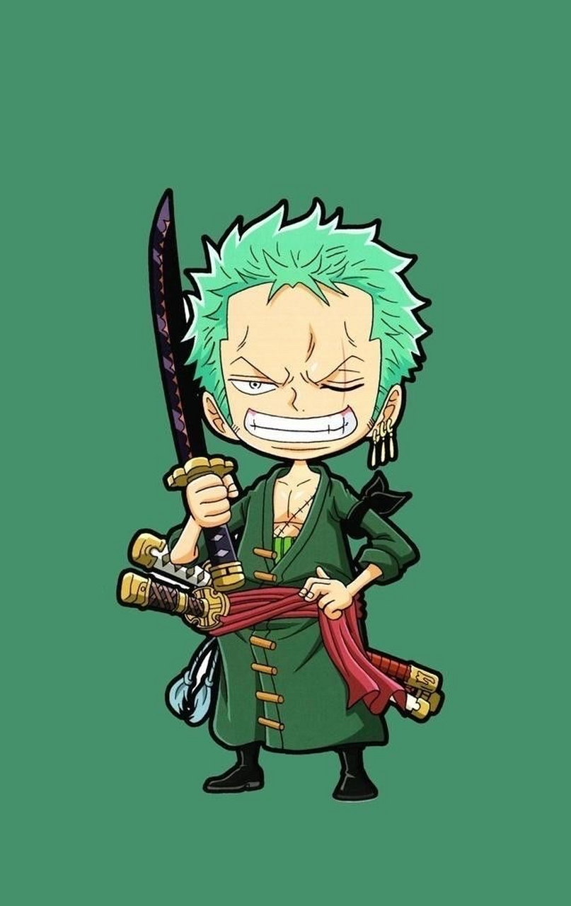 这么可爱的索隆谁不爱呢#海贼王# #动漫海贼王