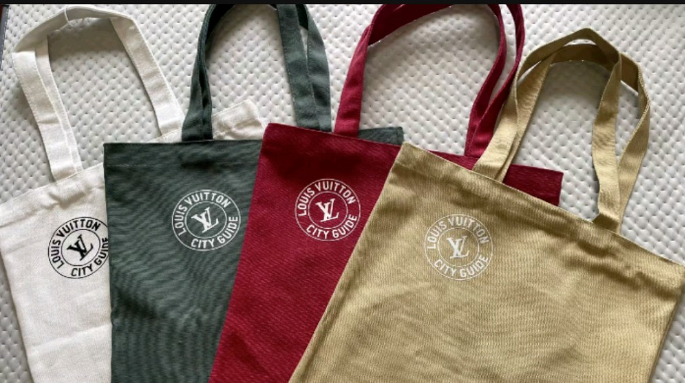 lv赠品帆布袋已被炒至700元#  你会花多少钱买这样一个帆布袋?