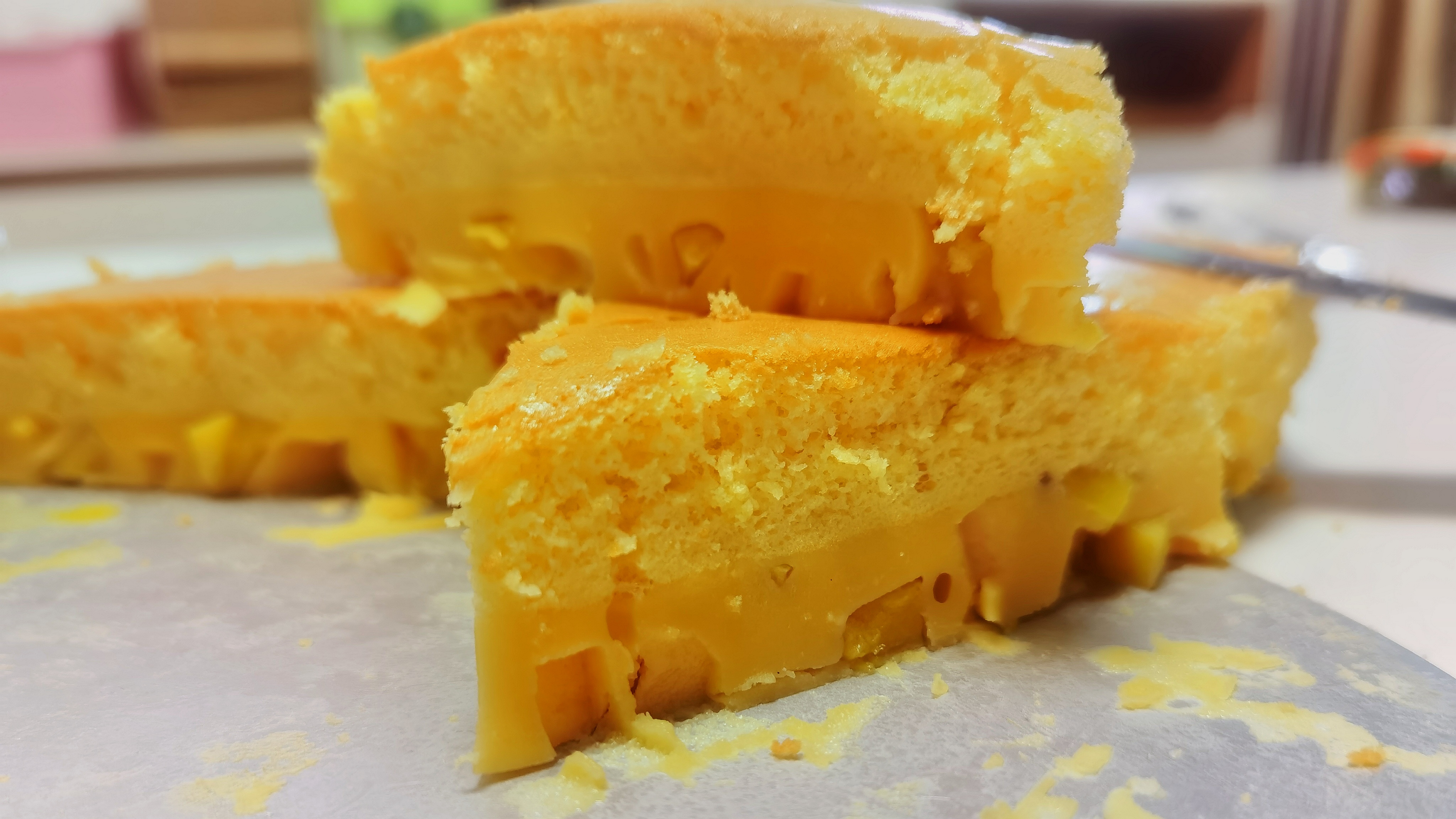新创菠萝奶油蛋糕,浓浓菠萝奶香,绝对不会失望