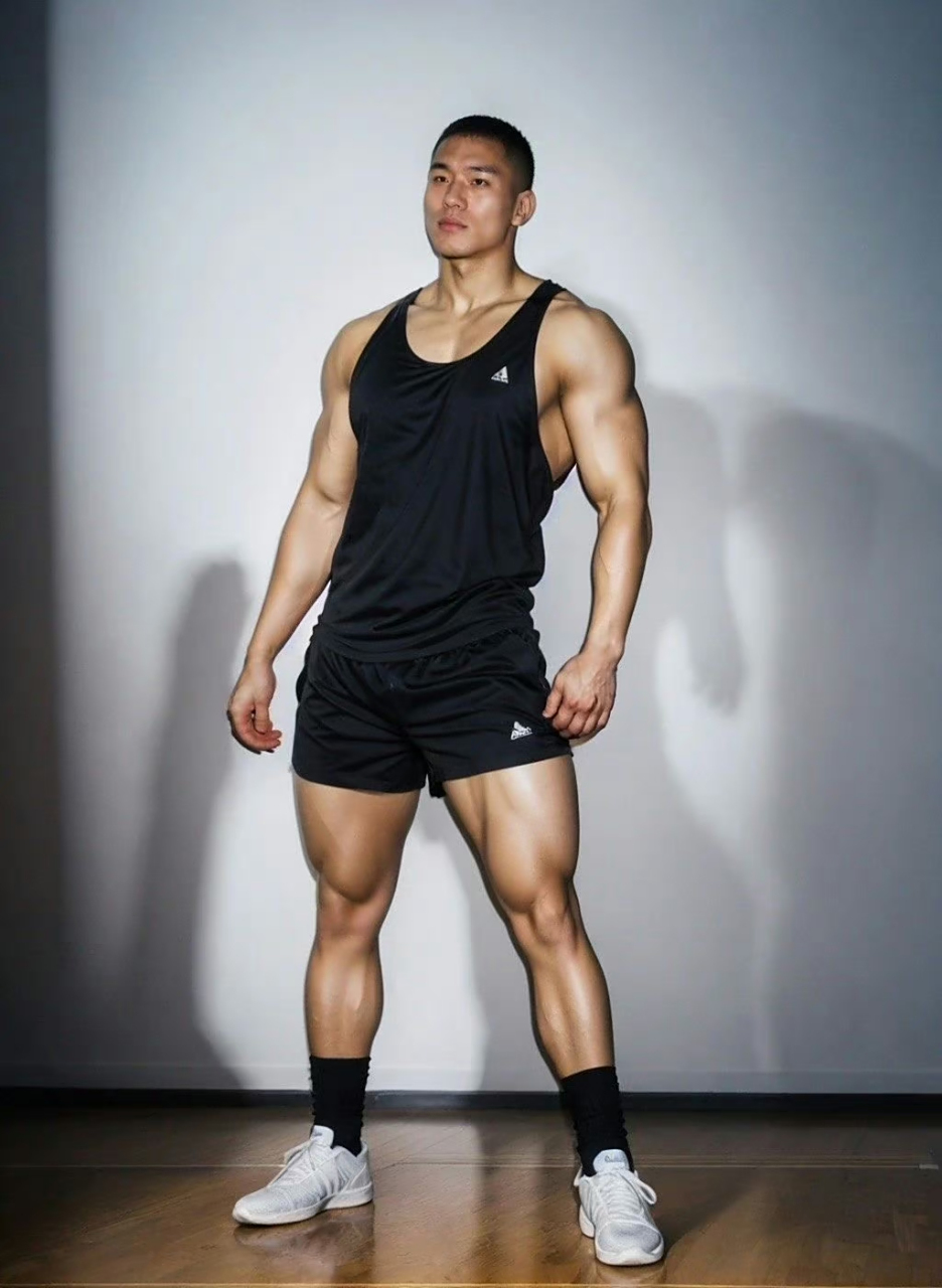 很壮,难道你不喜欢#肌肉型男# #健身