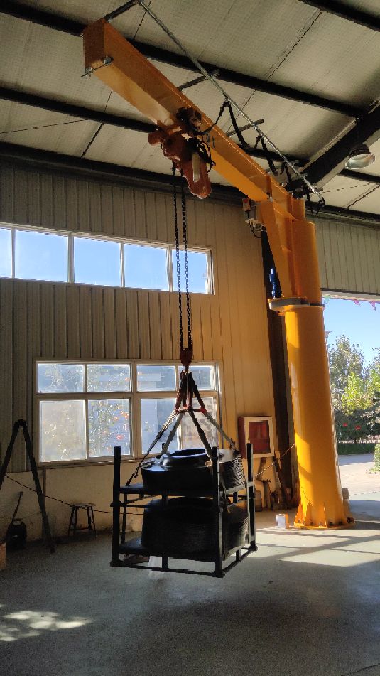 欧式悬臂吊天车起重机折臂吊kbk悬臂吊铝合金悬臂吊环链电动葫芦河北